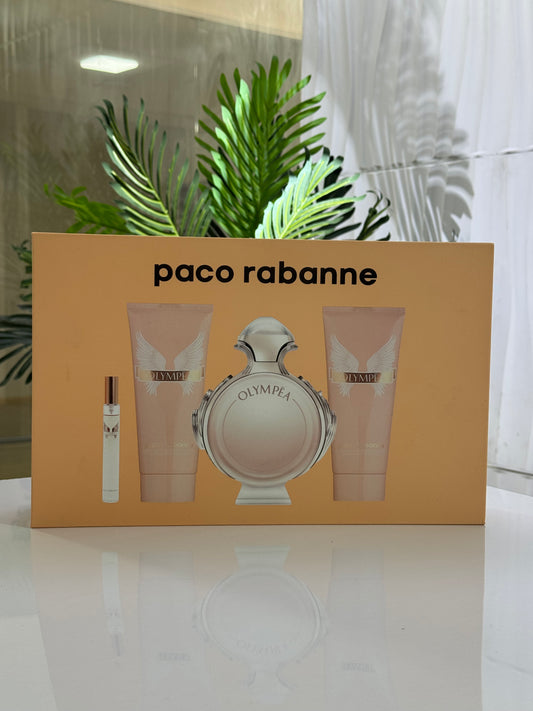 Set Olympea de Paco Rabanne representa la fuerza