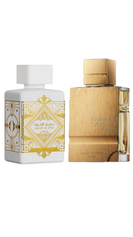 🌟 Combo Unisex: Al Haramain + Lattafa Honor & Glory