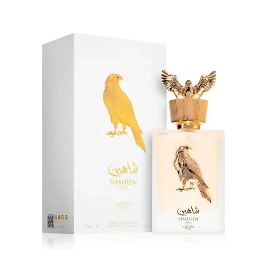 Lattafa Shaheen Gold Eau De Parfum En Caja De Lujo